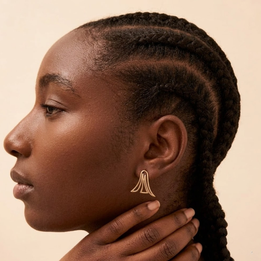 Sea Fern Earring